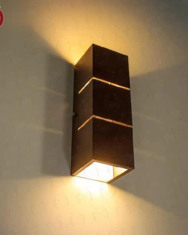 3D Wall Light Wooden Lamp - Image 3