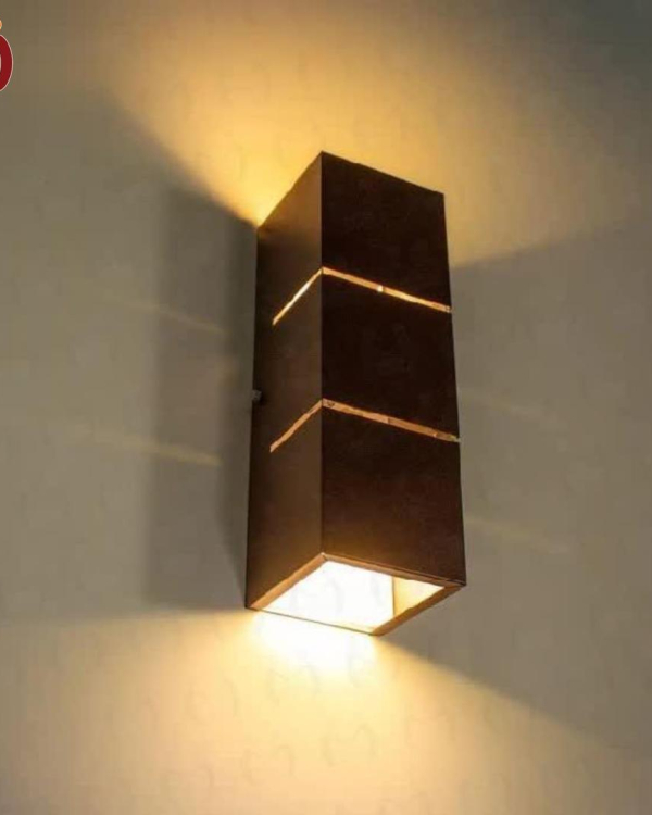 3D Wall Light Wooden Lamp