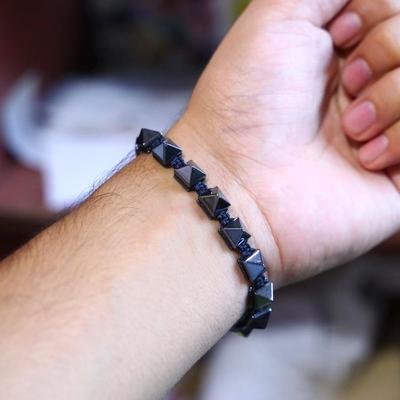 1 Pc Indian Design Antique Plated Men's Bracelet